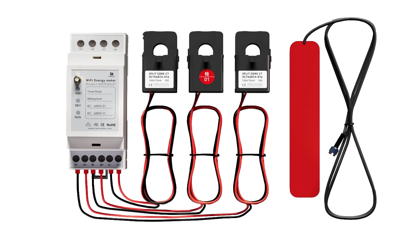 Trefase Wi-Fi energimåler (WEM3050T)